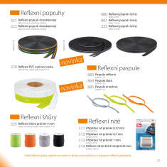AKCIA Reflexná samolepiaca PVC páska biela - š. 25 mm - balenie 5 mm AKCIA Reflexná samolepiaca PVC páska biela - š. 25 mm - balenie 5 mm